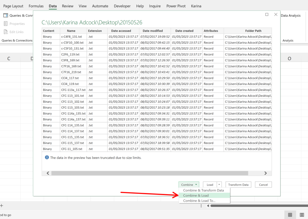 how-to-import-multiple-text-files-into-excel-kea-training